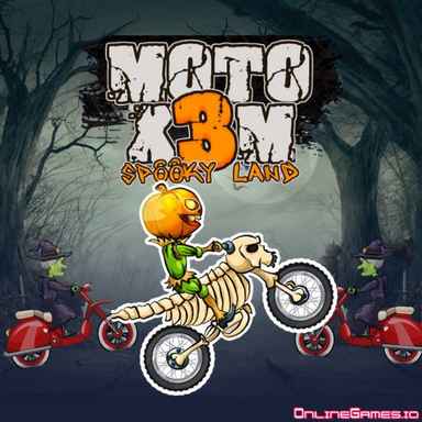 FreezeNova Moto X3M Spooky Land